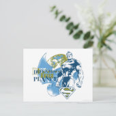 Carte Postale Superman | Défendre la planète (Debout devant)