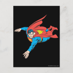 Carte Postale Superman Dives Left