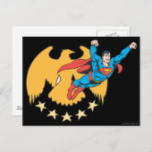 Carte Postale Superman & Eagle (Devant / Derrière)