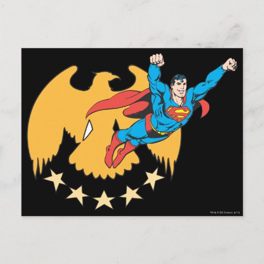 Carte Postale Superman & Eagle (Devant)