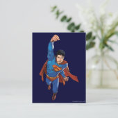 Carte Postale Superman Flying Forward (Debout devant)