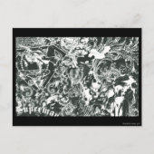 Carte Postale Superman Grey Collage (Devant)