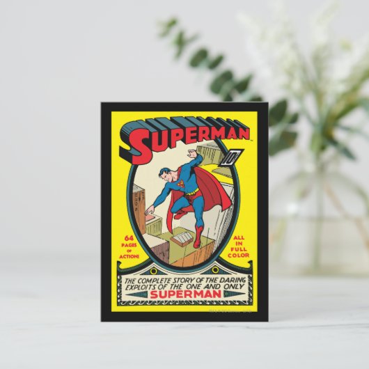 Carte Postale Superman (histoire complète) (Debout devant)