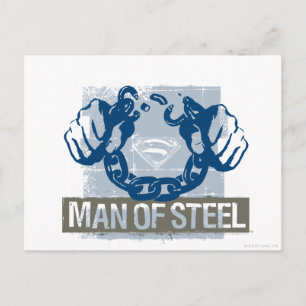 Carte Postale Superman Man of Steel