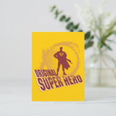 Carte Postale Superman Original Super Hero (Debout devant)