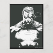 Carte Postale Superman Outline (Devant)