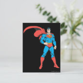 Carte Postale Superman Poing 2 (Debout devant)