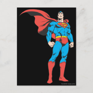 Carte Postale Superman Poing 3
