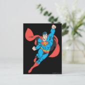 Carte Postale Superman Poing droit levé (Debout devant)