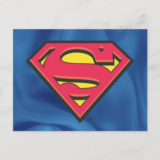 Carte Postale Superman S-Shield | Logo classique (Devant)