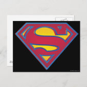 Carte Postale Superman S-Shield | Logo de points (Devant / Derrière)