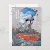 Carte Postale Superman Stare (Devant / Derrière)