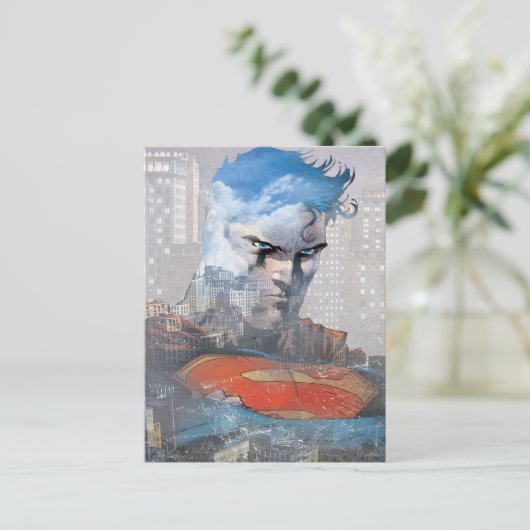 Carte Postale Superman Stare (Debout devant)