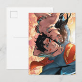 Carte Postale Superman/Wonder Woman Couverture comique #11 Varia (Devant / Derrière)