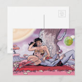 Carte Postale Superman/Wonder Woman Couverture comique #14 Varia (Devant / Derrière)