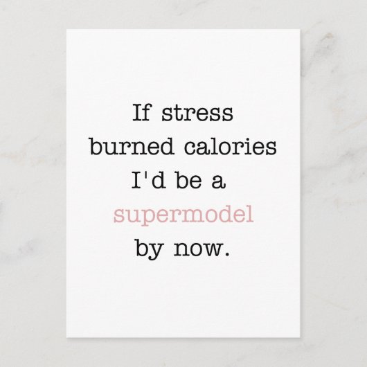 Carte Postale Supermodèle (Devant)