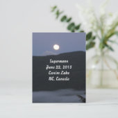 Carte postale Supermoon 2013 (Debout devant)