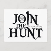 Carte Postale Supernatural "Join the Hunt" (Devant)