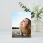 Carte Postale Superposition de photo de diplôme avec écriture bl (Debout devant)