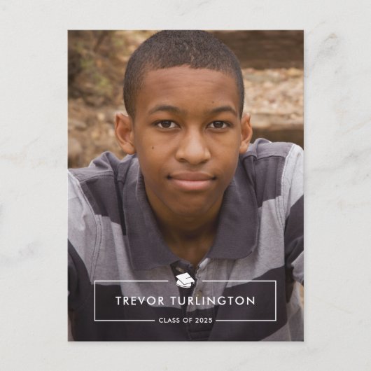 Carte Postale Superposition moderne simple Pleine photo Graduati (Devant)