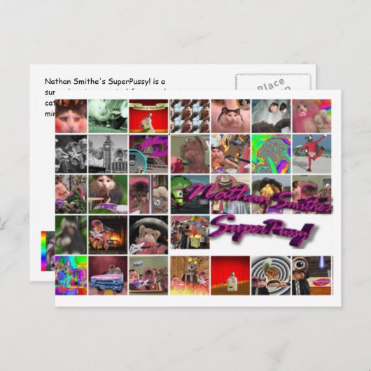Carte Postale SuperPostcard de Nathan Smithe ! (Devant / Derrière)