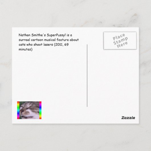 Carte Postale SuperPostcard de Nathan Smithe ! (Dos)