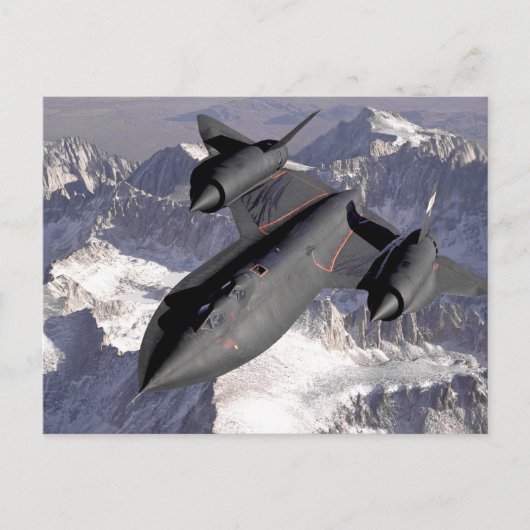 Carte Postale Supersonic Fighter Jet (Devant)