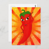 Carte Postale Superstar vintage Red Pepper (Devant / Derrière)
