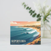 Carte Postale Supertubes Afrique du Sud (Debout devant)