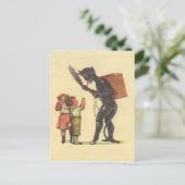 Carte Postale Suppliant Krampus (Debout devant)