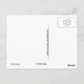 Carte postale - Support Marché agricole - Cabbages (Dos)