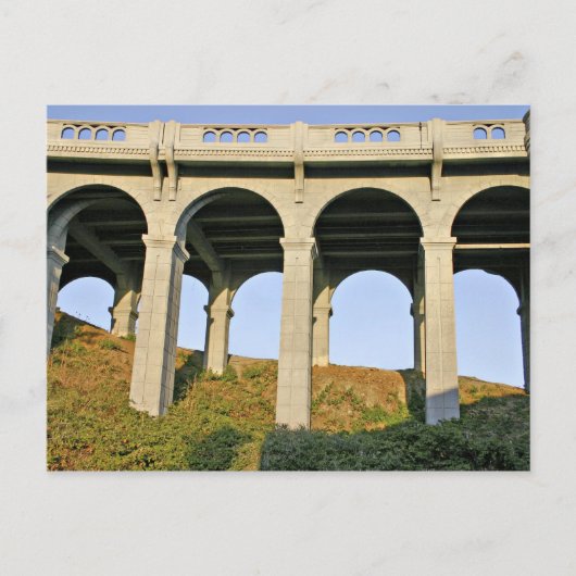 Carte Postale Supports en arc du pont Patterson Memorial (Devant)