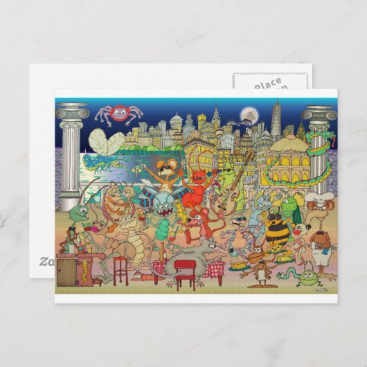 Carte Postale Supprimer la lutte antiparasitaire Conventionfinal (Devant / Derrière)