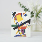 Carte Postale Suprematisme par Kazimir Malevich (Debout devant)