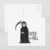 Carte Postale Sur la colline (Devant / Derrière)