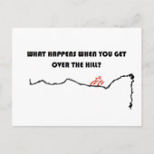 Carte Postale Sur la colline (Devant)