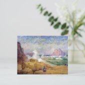 Carte Postale Sur la côte de Californie | William Henry Holmes (Debout devant)