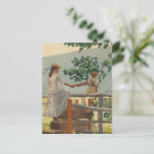 Carte Postale Sur la dalle (Debout devant)