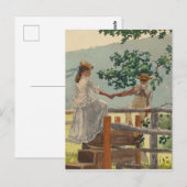 Carte Postale Sur la dalle (Devant / Derrière)