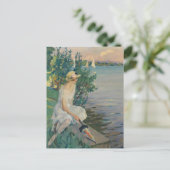 Carte Postale Sur la jetée | Edward Cucuel (Debout devant)