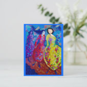 Carte Postale Sur la passerelle (Debout devant)