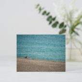 Carte Postale Sur la plage à Beer (Debout devant)