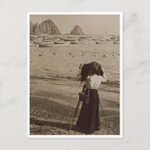 Carte Postale Sur La Plage, Avalon Bay, Catalina Island,