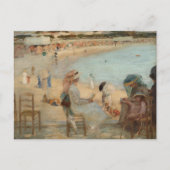 Carte Postale Sur la Plage | Rupert Bunny (Devant)