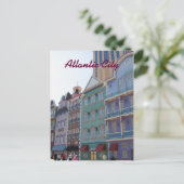 Carte Postale Sur la promenade — Atlantic City, NJ (Debout devant)