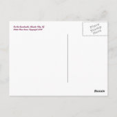 Carte Postale Sur la promenade — Atlantic City, NJ (Dos)