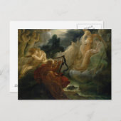 Carte Postale Sur la rive de la Lora (Devant / Derrière)