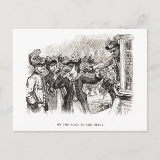 Carte Postale Sur La Route Du Derby
