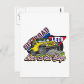 Carte Postale Sur Le Bord De Route (Devant / Derrière)