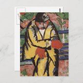 Carte Postale Sur le boulevard de Kazimir Malevich (Devant / Derrière)